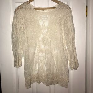 Altar’d State lace blouse